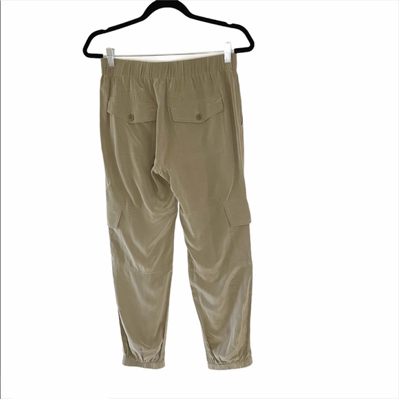 Theory Silk Hamtana Cargo Pants S - Picture 3 of 10